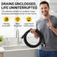 💧 Triple-layer burst-proof hose – PVC & stainless steel. Universal connector, easy install. Perfect for heavy-duty cleaning! 🚿🔧