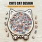 Adorable Cat-Shaped Wooden Jigsaw Puzzle