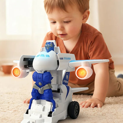 🔥Christmas Sale 50% OFF!!🔥  2-in-1 Electric Transforming Airplane Robot Toys