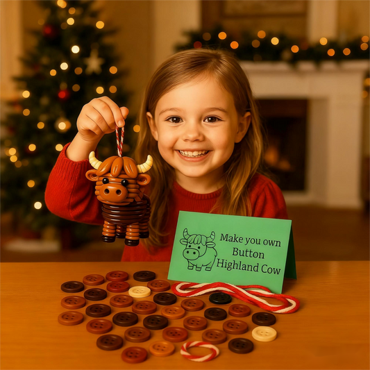 🎄Christmas sale 50% off✨DIY Button Animal Ornaments For Christmas Gift🩷