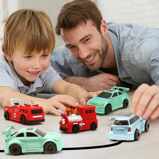 🎄Santa’s Fastest Gift! 🎁🚗Follow-The-Line Inductive Car😍