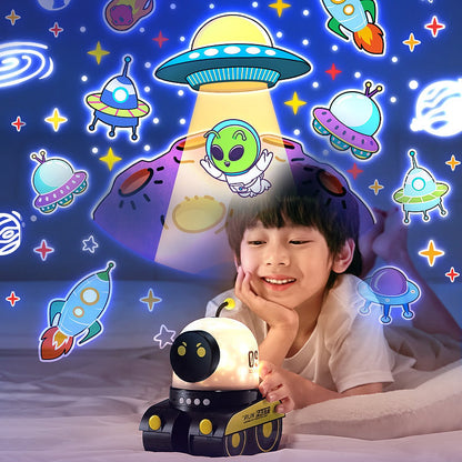 Black Friday - 50% Off!!!🎄Best Christmas Gift💝Robot star projection lamp🔥Free Shipping🔥