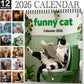😻📆New Year Hot Sale 49% OFF🔥💥-2026 Fun Animal Wall Calendar - 12 Months