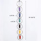 🔥HOT SALE 50% OFF!!!💖Good Luck Raw Crystal 7 Chakra Gemstone Wall Decor