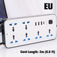 🔌 50% Off ⚡ Multi-Outlet Power Strip with Long Extension Cord – USB Ports, Surge Protection & Compact Design 📱