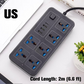 🔌 50% Off ⚡ Multi-Outlet Power Strip with Long Extension Cord – USB Ports, Surge Protection & Compact Design 📱