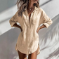 🔥2026 New Arrivals 58% OFF🤩Women's Loose-Fit Mid-Length Button-Down Shirt 🌟Your New Go-To Wardrobe Staple 🌟