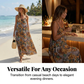🔥2026 HOT SALE 58% OFF!!!👗Women's Summer Backless Spaghetti Strap Maxi Dress