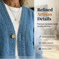 🧥 Last Week Special Price:£ 25.99✨ Women's Classic Button Front Denim Jacket – V-Neck, Breathable Fabric & Relaxed Fit 💙