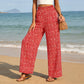 ⏳Limited-time 50% OFF💓Women's Smocked High Waist Wide Leg Pants💗👖-Effortless Style✨
