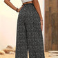 ⏳Limited-time 50% OFF💓Women's Smocked High Waist Wide Leg Pants💗👖-Effortless Style✨