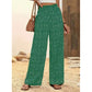 ⏳Limited-time 50% OFF💓Women's Smocked High Waist Wide Leg Pants💗👖-Effortless Style✨