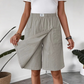👖Last Day Special Price:£ 14.99!!!💥Women's Casual Elastic Waist Wrap Skort🔥