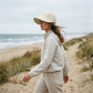 ⏳LAST DAY SALE: ONLY ￡11.99!!💥🎁✨Women’s UPF 50+ Elegant Foldable Sun Hat – Wide-Brim Cotton Bucket Hat with Neck Flap & Adjustable Strap 🌞🇬🇧 | Packable, Breathable & Beach-Ready