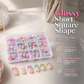 🏆Surprise Price: Only £6.99!!💅Buy 2 Get 1 Free✨Color Pop Press-On Nails – Salon-Style Manicure in Minutes 💅✨