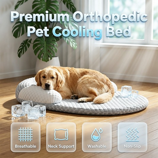 ✨50% Off Hot Sale🛏️ Cooling Pet Bed with Breathable Mesh🐶🐈