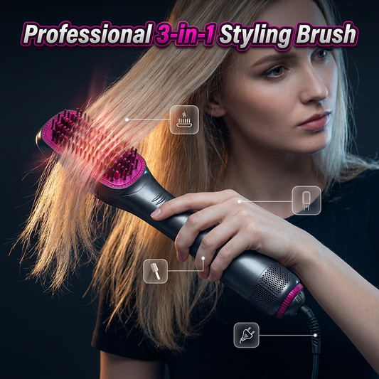 ✨ Silky, Bouncy Hair at Home – Ionic Hot Air Styler with Ceramic Barrel. Free UK Delivery🪮