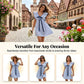 🔥50% Off Hot Sale🌸Women's V Neck Babydoll Mini Dress👗