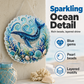 🌊 DIY Ocean Pearl Painting – 🪼Create Your Own Unique Wall Art with a Beautiful Sea Theme🐋