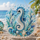 🌊 DIY Ocean Pearl Painting – 🪼Create Your Own Unique Wall Art with a Beautiful Sea Theme🐋