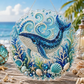 🌊 DIY Ocean Pearl Painting – 🪼Create Your Own Unique Wall Art with a Beautiful Sea Theme🐋