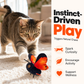 🐱 LIMITED-TIME 50% OFF! Smart Sensing Automatic Flapping Butterfly Cat Toy, Interactive Electric Pet Play Toy🦋