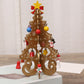 🎄 DIY Wooden Christmas Tree Ornament Set – Build, Decorate & Play! ✨🎅