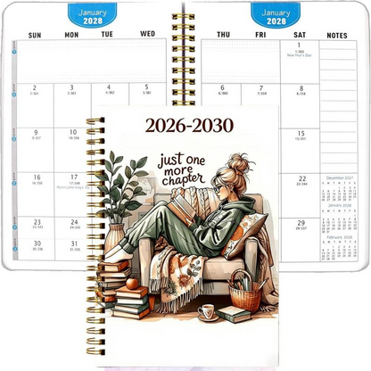 ⏰📅 LAST DAY SALE ONLY￡7.99!! 📚 2026–2030 5-Year Planner | Long-Term Monthly Organizer & Goal Planning Log Book for Work, School & Everyday Life