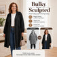 🧥 Plus Size | Women's Mid-Length Hooded Everyday Jacket