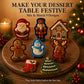 🎄🥧 Christmas Mini Pie Mold – Festive Press Maker for Santa, Gingerbread & Reindeer Pastries